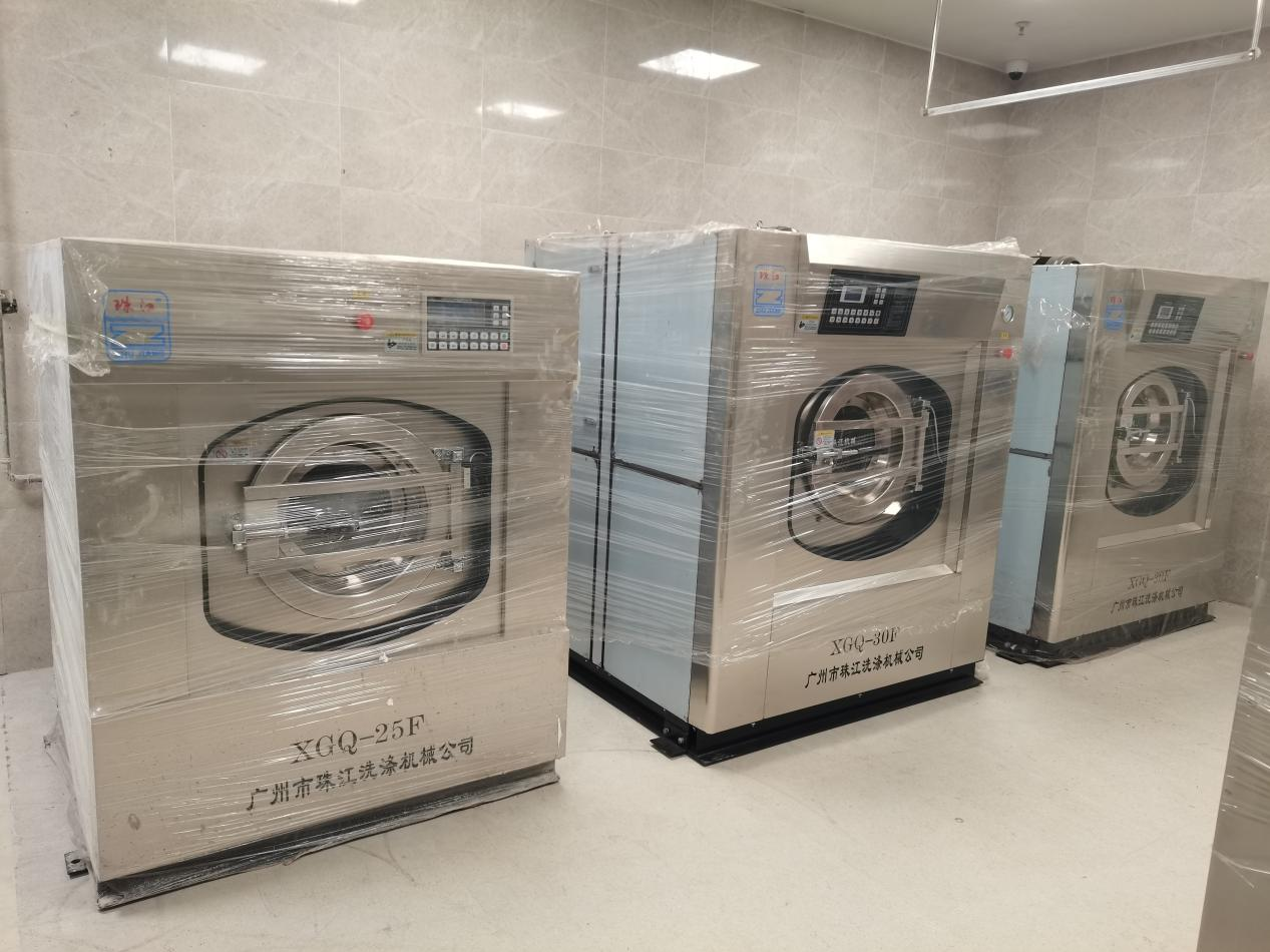 煤炭企業高效洗滌解決方案：珠江洗滌設備工業用大型洗衣機案例